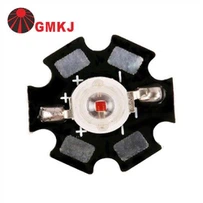 3w Nagy teljesítményű Smd LED Kék csillag hűtőbordával