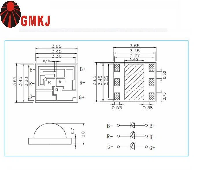 Smd 3535 Led 650nm 660nm Deep Red Grow Lighting